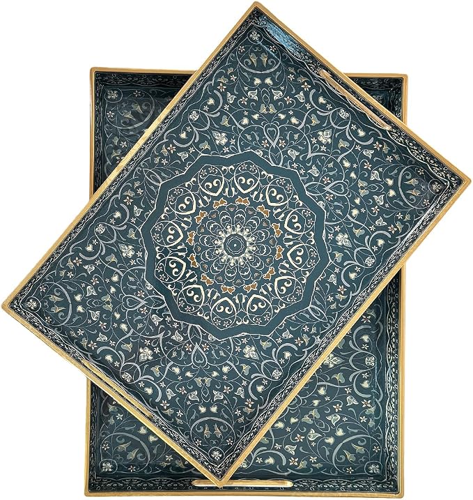 Decorative Tray, Plastic Coffee Table Tray by Umisriro