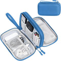 FYY Electronic Organizer, Travel Tech Pouch Bag, Cable Organizer Cyan | Wrist by FYY