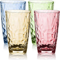 16 oz Plastic Tumblers Drinking Glasses, Outdoor&Indoor, Dishwasher Safe by HomeandKitchenNO1