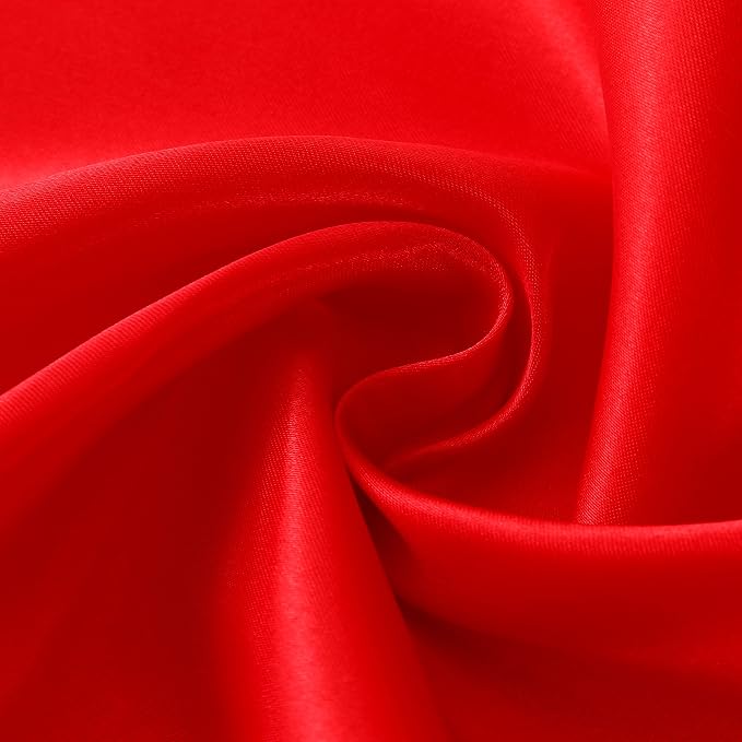 Horbaunal 12 Pack Red Satin Table Runner 12 x 108 Inch | Smooth Table Runners - Image 6