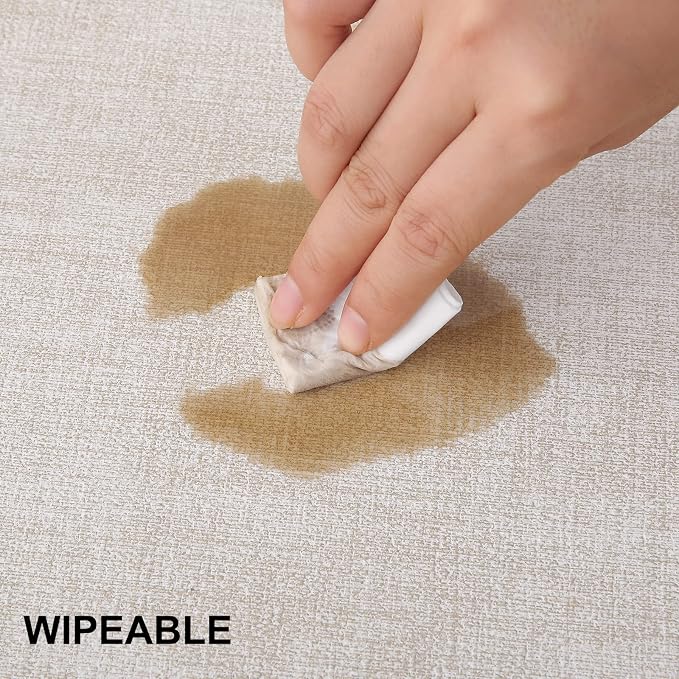 Faux Leather Heat Resistant Placemats 8 Packs, Waterproof Wipeable Dining PU - Image 5