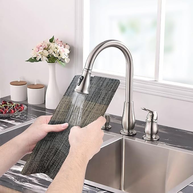 Aofmee Table Runner and Placemats Set of 6 Washable, Heat Resistant Place Mats - Image 4