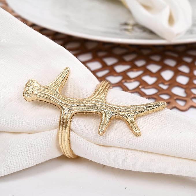 12 Pcs Napkin Rings Set - Image 4