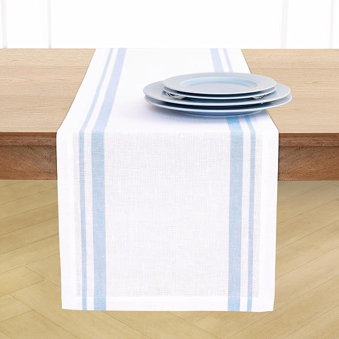 Solino Home 100% Pure Linen Table Runner, 14 x 72 in by SolinoHome