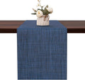 Table Runner 72 Inches Long, Vinyl Woven Heatproof Table Runners | Washable by Banchif