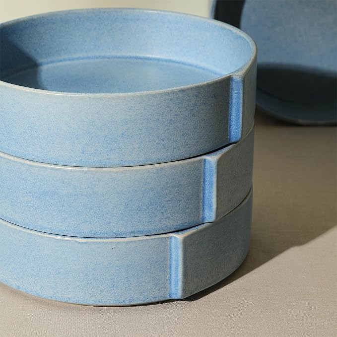 Stone Lain Bao 4-Piece Pasta Bowl Set Stoneware by Unknown