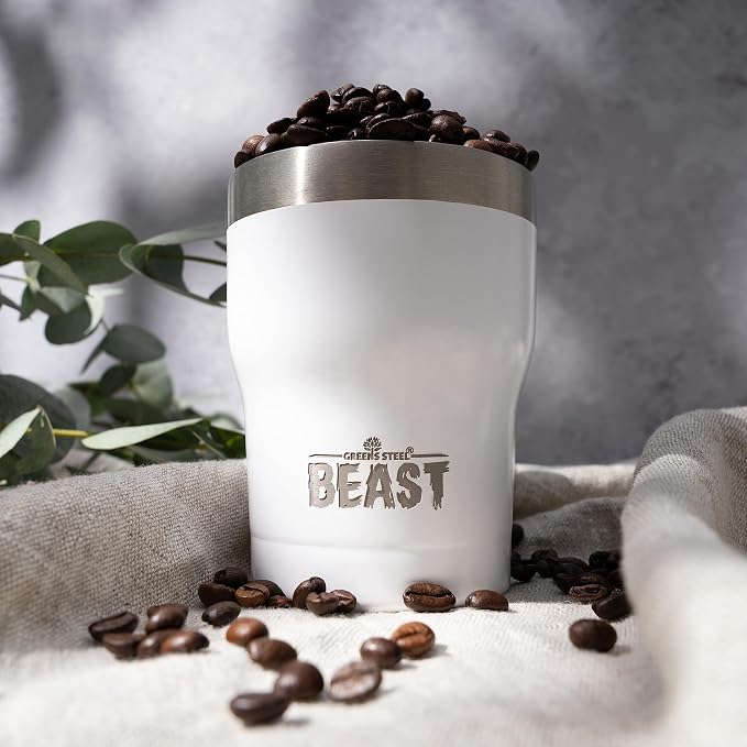 Beast 10 oz Tumbler Stainless Steel Vacuum Insulated Coffee Ice Cup Double Wall - Image 5