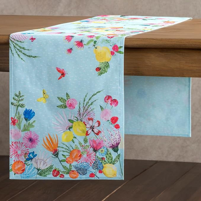 Maison d' Hermine Table Runner 100% Cotton 14.50" x 108" | Table Runners 108 - Image 8