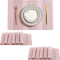 Leetaltree Misty Rose Placemats Set of 12 by Leetaltree-ArtatEveryTable
