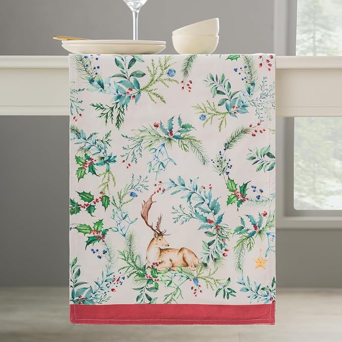 Maison d' Hermine Table Runner 100% Cotton 14.50" x 72" | Table Runners 72 - Image 8