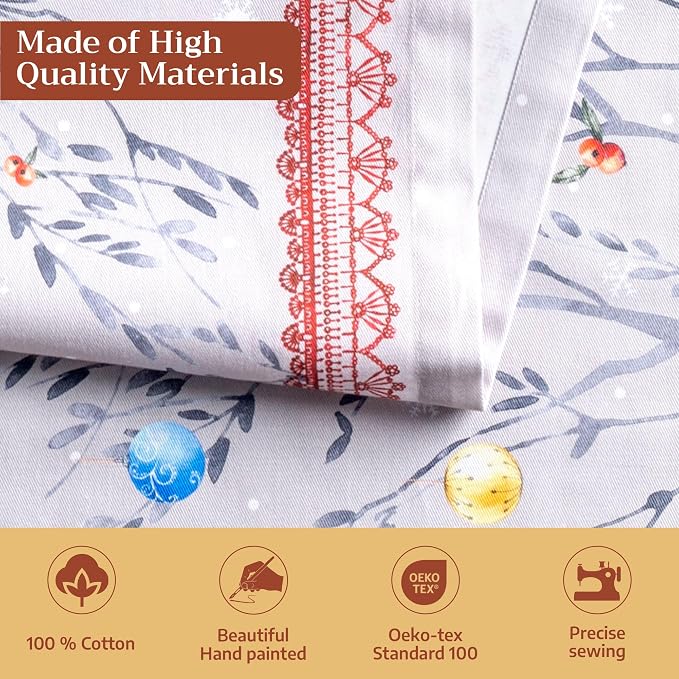 Maison d' Hermine Table Runner 100% Cotton 14.50" x 90" | Table Runners 90 - Image 3