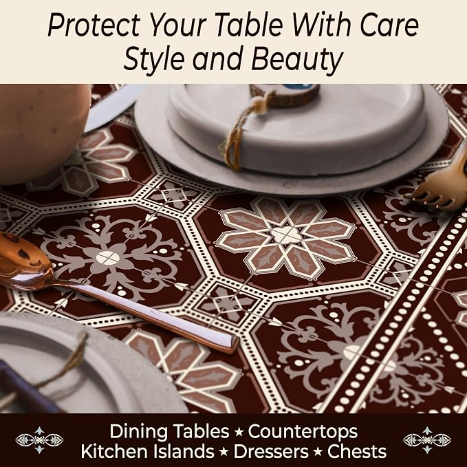 Heat Resistant Table Runner, 53 x 14 Inch - Image 3