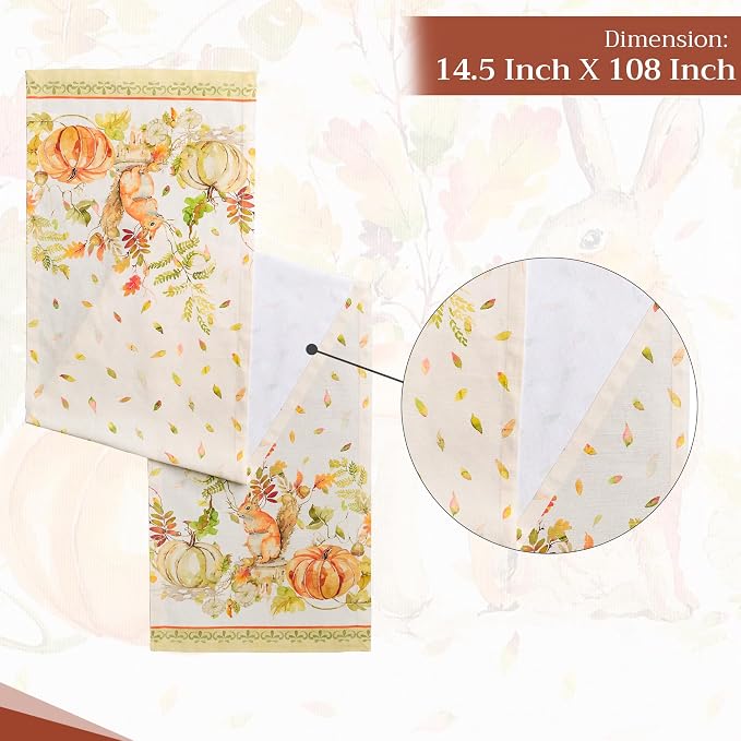 Maison d' Hermine Table Runner 100% Cotton 14.50" x 108" | Table Runners 108 - Image 4