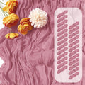 25 Pack Dusty Rose Cheesecloth Table Runner 17 x 108 Inch Gauze Table Runner by Unknown