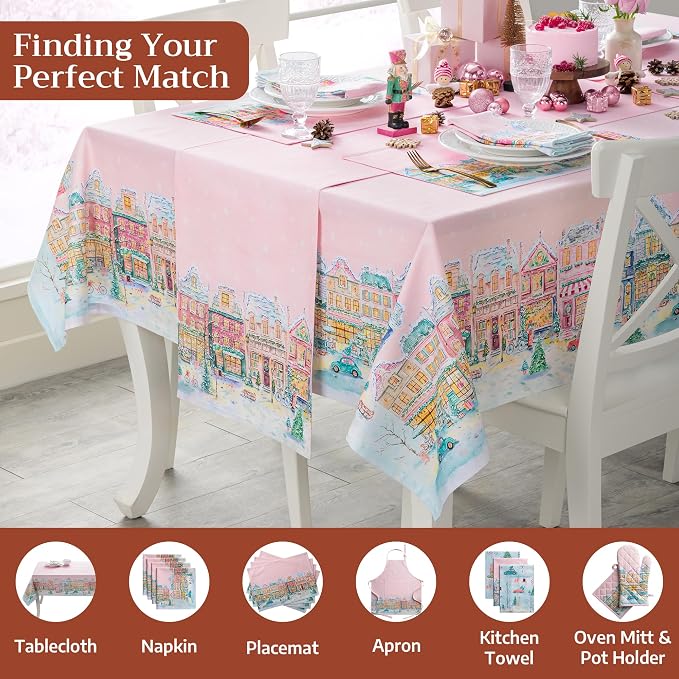 Maison d' Hermine Table Runner 100% Cotton 14.50" x 108" | Table Runners 108 - Image 4