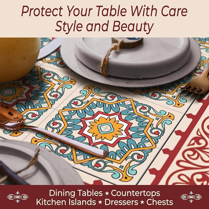 Heat Resistant Table Runner, 39 x 12 Inch - Image 3