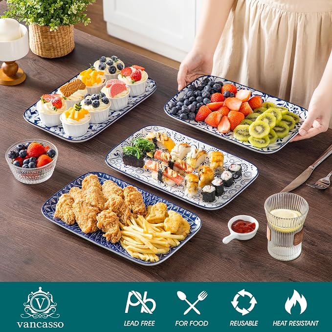 vancasso Porcelain Serving Trays - Image 2