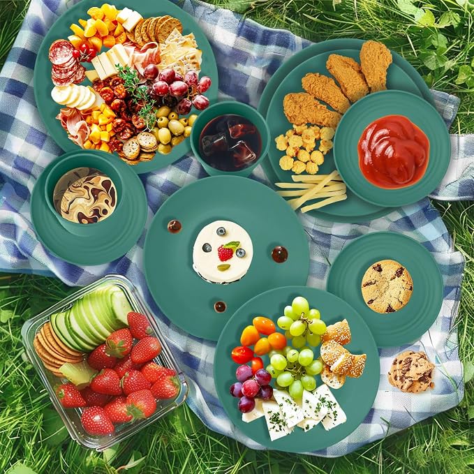 40Pack plates and bowls sets for kids - Image 6