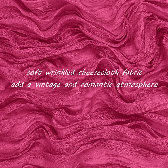 12 Pack Boho Gauze Table Runner - Image 3