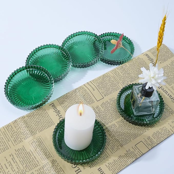 Glass Coaster 6 Pack Round Cup Coasters - Image 6