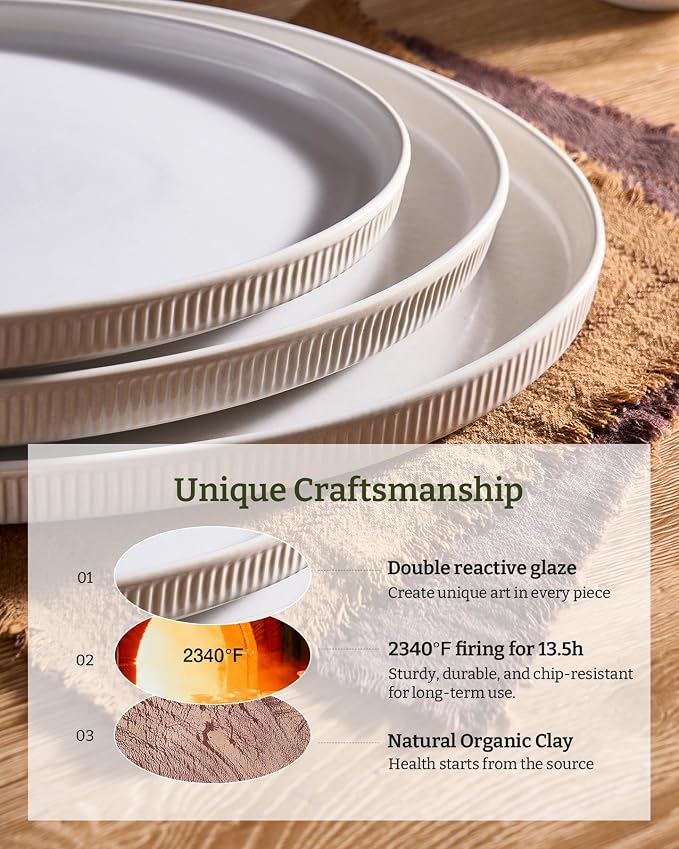 famiware Large Serving Platters Set of 3 Sizes - Image 4