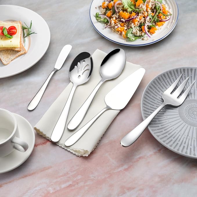 Onader 65 Piece Heavy Duty Silverware Set - Image 3