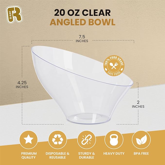 R-kay 6 Pack Angled Candy Bowls - Image 5