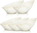 5 Pack Gold Glitter Plastic Serving Bowls by GoodLuck