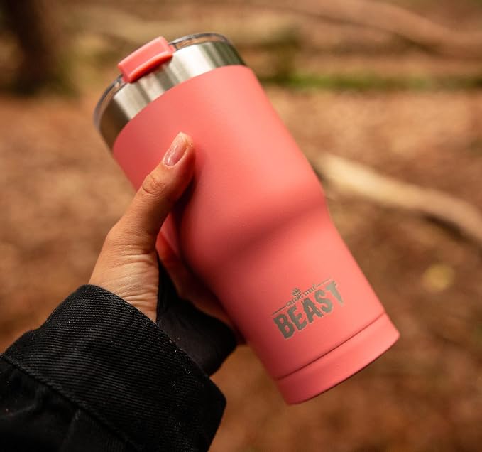 Beast 30 oz Tumbler Stainless Steel Vacuum Insulated Coffee Ice Cup Double Wall - Image 5