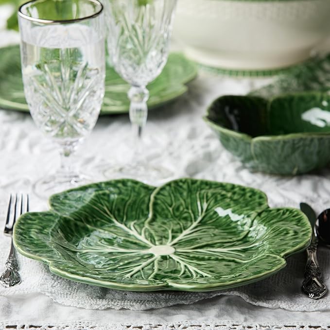 Le Jardin Green Cabbage Plates - Image 6