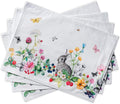 Maison d' Hermine Placemats Set of 4 Reusable 100% Cotton | Cloth Place Mats by MaisondHermine