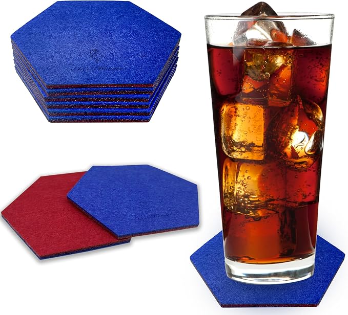 A&A Wonders Premium Felt Coasters by AAWONDERS