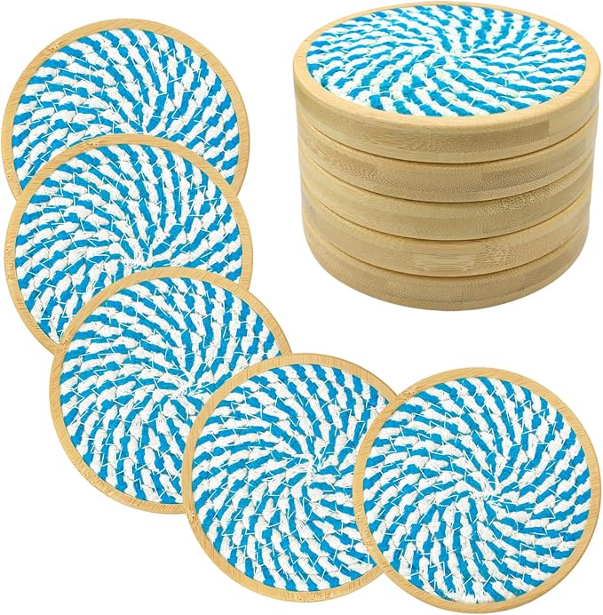 Eykao 5 Pack Absorbent Coasters by Eykao