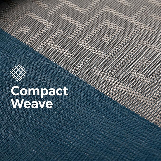 FAVE Indigo Blue Table Runner Woven - Image 4