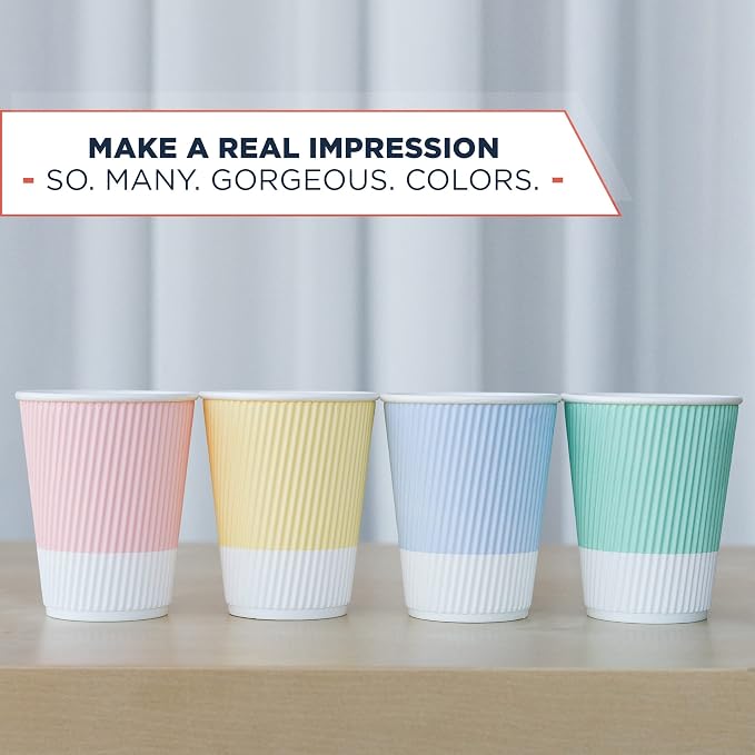 12 oz Disposable Travel Coffee Cups - Image 4