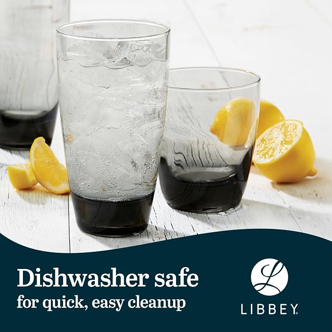 Libbey Classic Tumbler & Rocks Drinking Glasses Set of 16, and More - Image 5