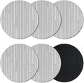 Modern Minimalist Art Coasters Set of 6 Absorbent Coasters by Unknown
