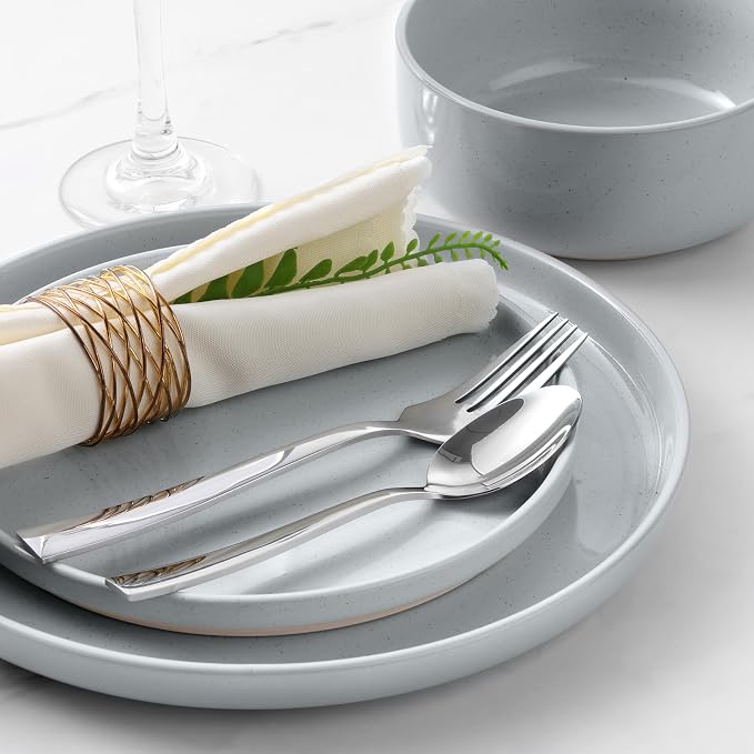LIANYU Ceramic Dinnerware Dish Sets, Plates and Bowls Sets - Image 7