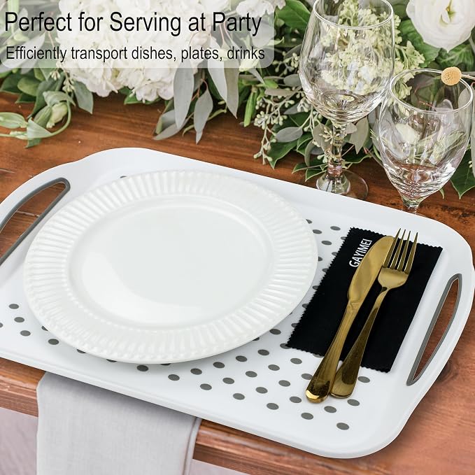 Large Anti-Slip Serving Tray - Image 6