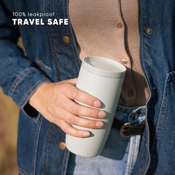 Simple Modern Halloween Travel Coffee Mug 360° Lid | 16oz | White | Voyager - Image 9
