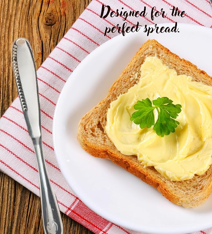 Stainless Steel Butter Spreader, Butter Knife - 3 in 1 Kitchen Gadgets - Image 2