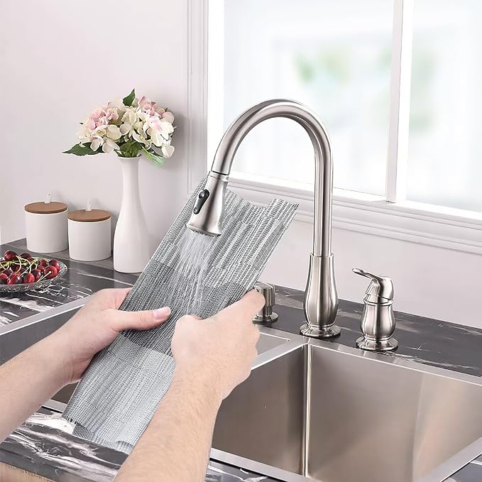 Aofmee Placemats, Heat Resistant Place Mats Set of 6, Washable PVC Table Mats - Image 2