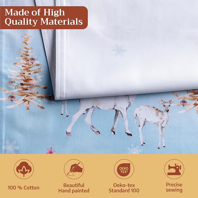 Maison d' Hermine Table Runner 100% Cotton 14.50" x 108" | Table Runners 108 - Image 3
