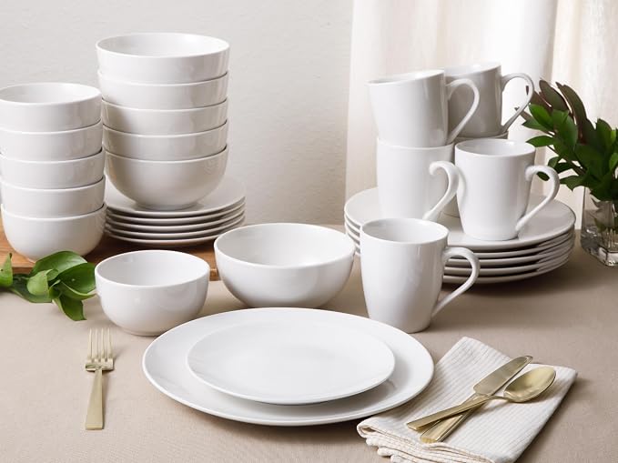 Gibson Home Ogalla 30-Piece Dinnerware Set – Porcelain, Chip & Scratch Resistant - Image 5