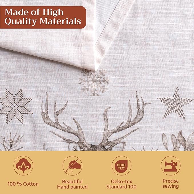 Maison d' Hermine Table Runner 100% Cotton 14.50" x 108" | Table Runners 108 - Image 3