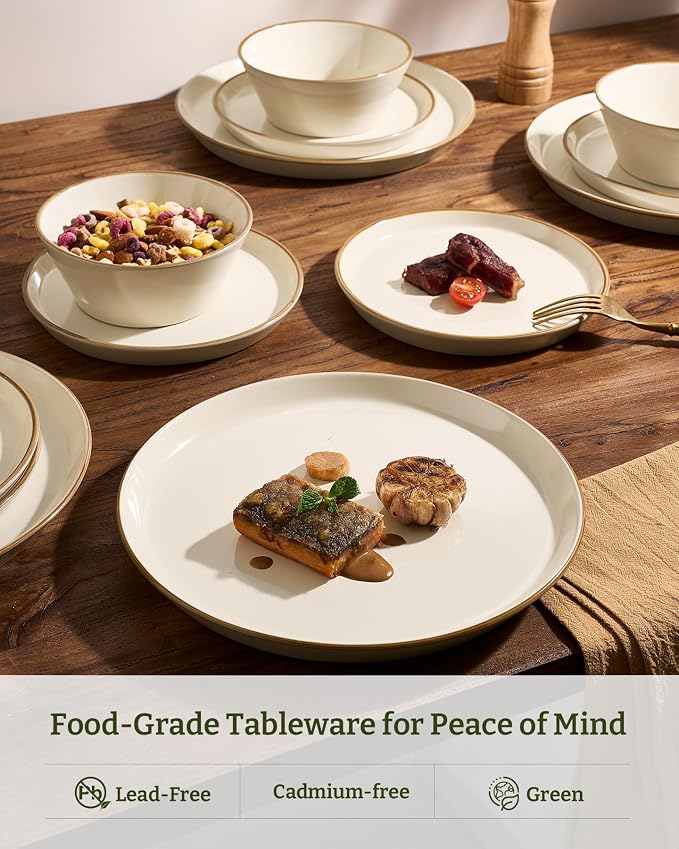 Famiware Saturn Stoneware Dishes Dinnerware Set - Image 3
