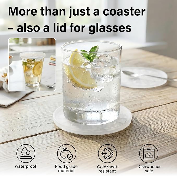 Silicone Drink Coasters Set of 2, Coaster - Image 5