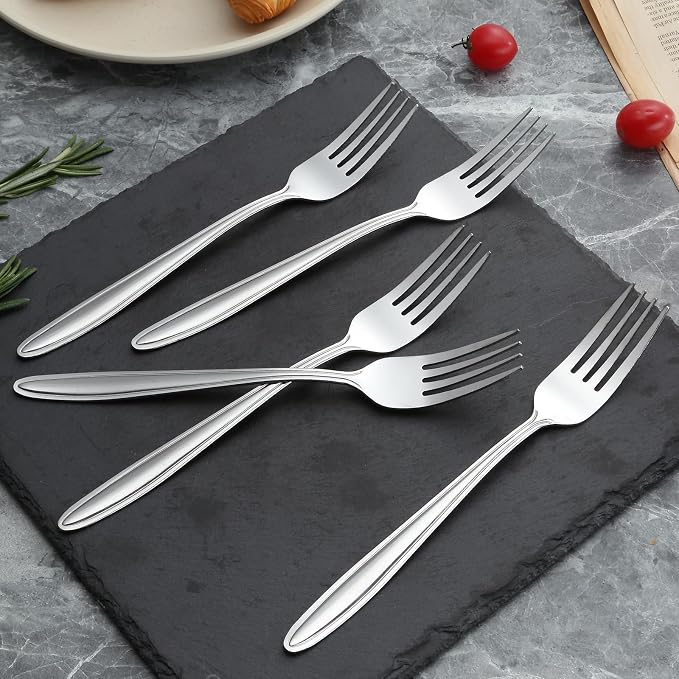 Unokit 24-Piece Forks and Spoons Set - Image 6