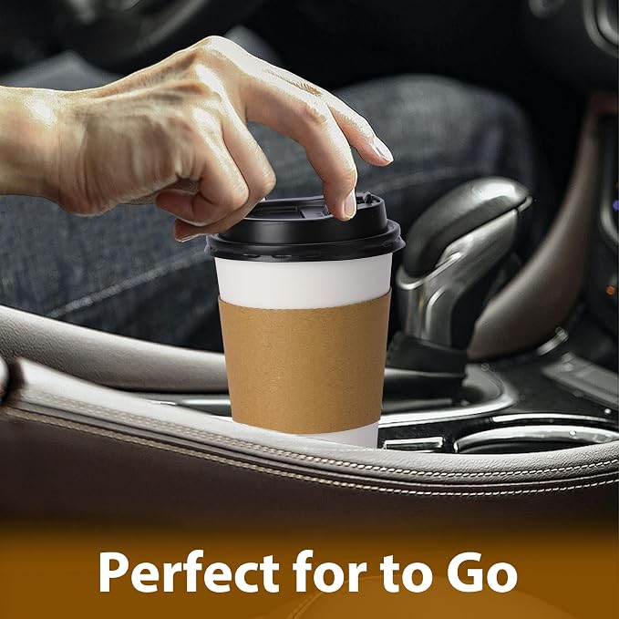 Clawsoff 500 Pack 12 oz Disposable Coffee Cups - Image 5