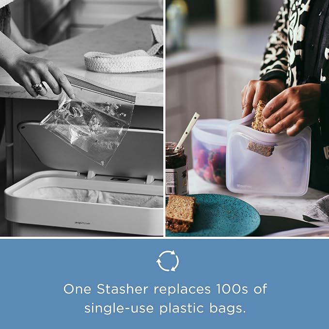 Stasher Premium Reusable Silicone Food Storage Bowl, 2-Cup | Food-Safe Silicone - Image 8